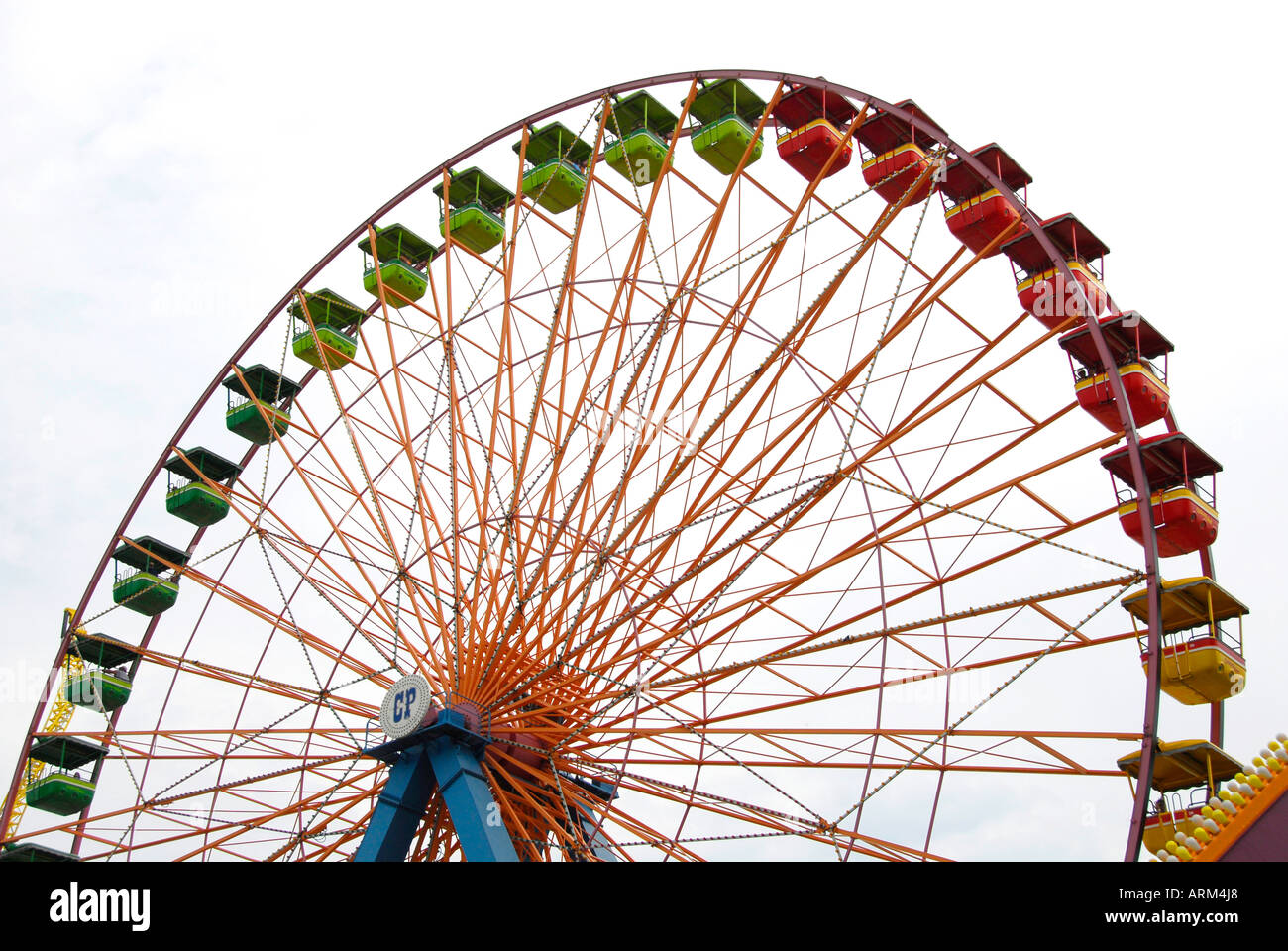 Ruota Gigante a Cedar Point Amusement Park a Sandusky Ohio OH Foto Stock