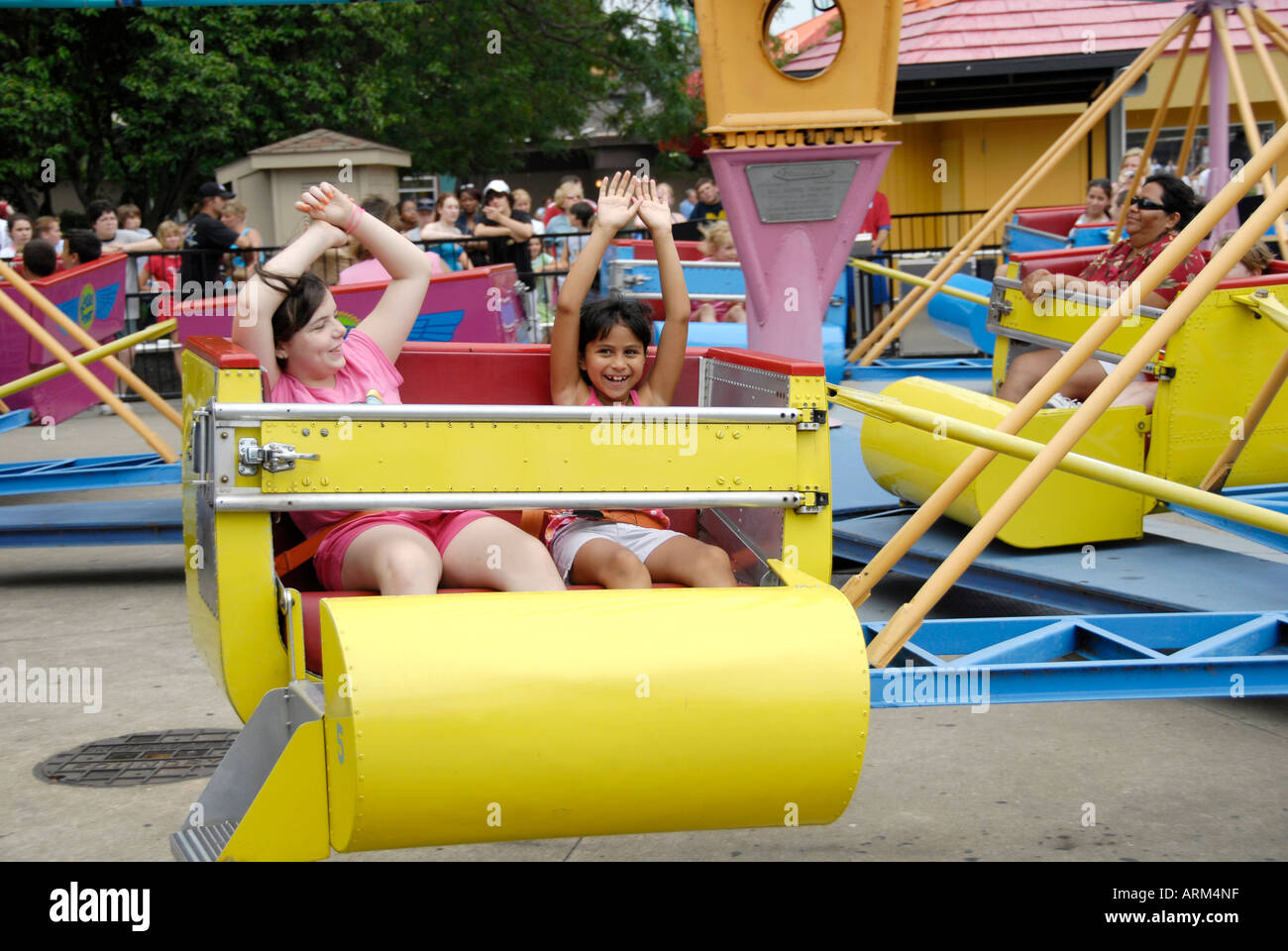 Cedar Point Amusement Park a Sandusky Ohio OH Foto Stock