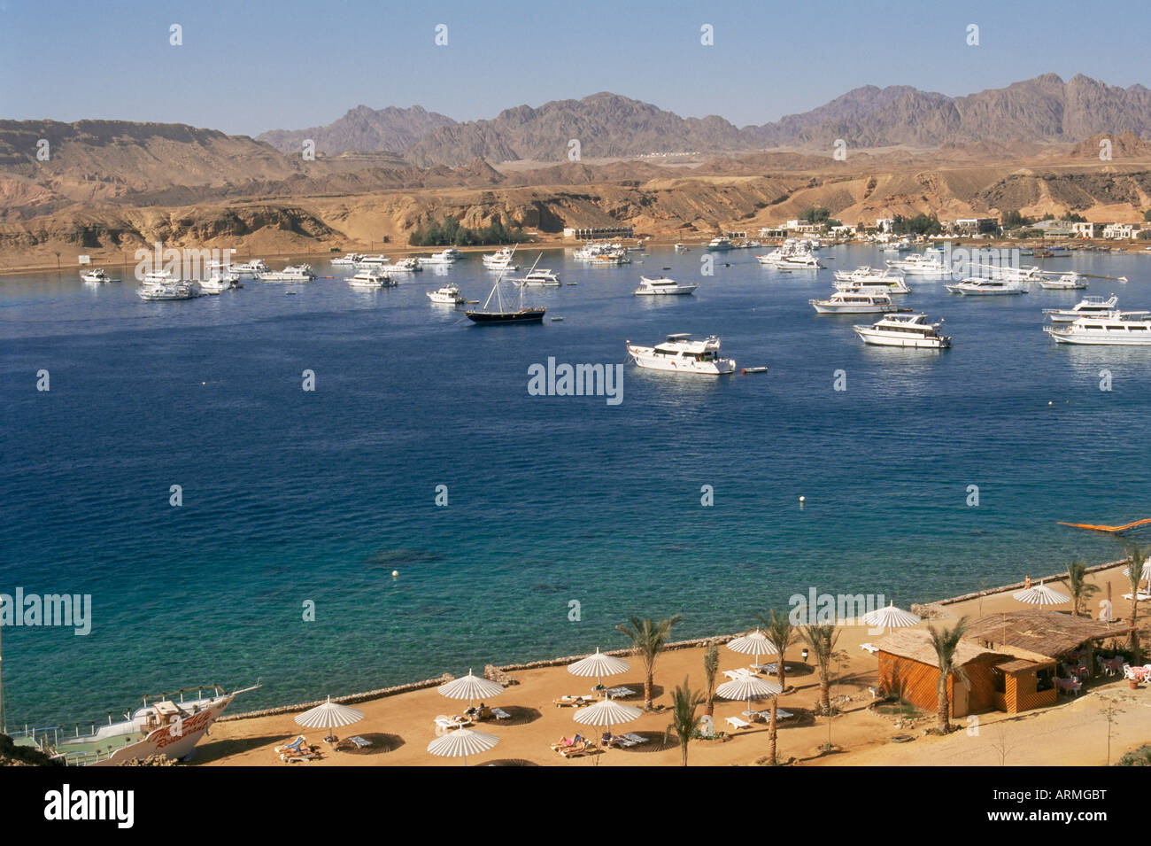 Il porto di Sharm El Sheikh (Sharm el-Sheikh), Egitto, Africa Settentrionale, Africa Foto Stock