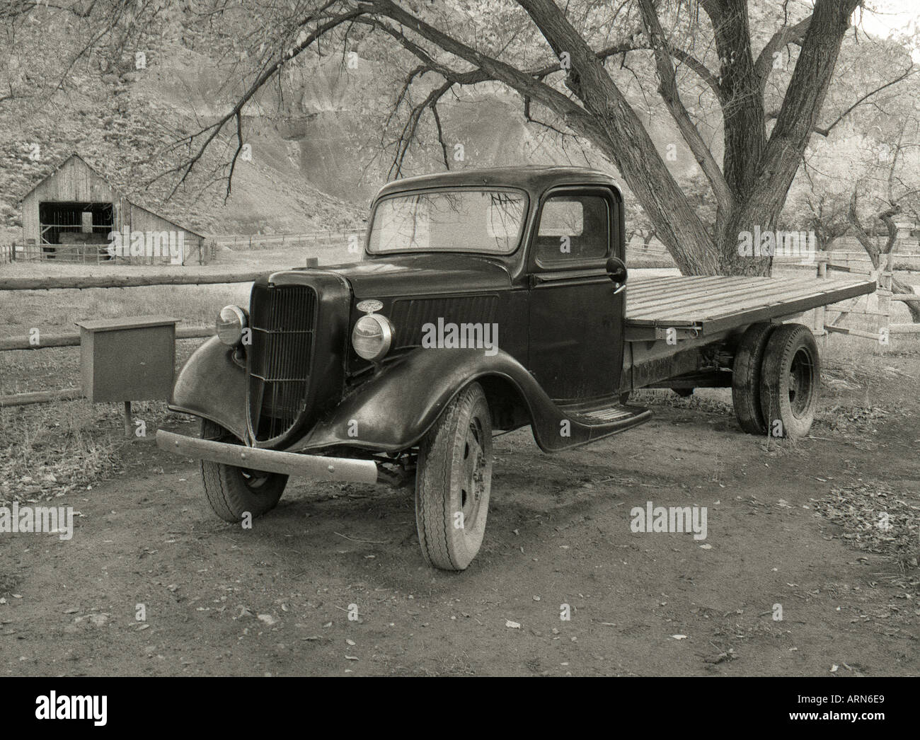 Vecchio 1936 Ford Truck Foto Stock