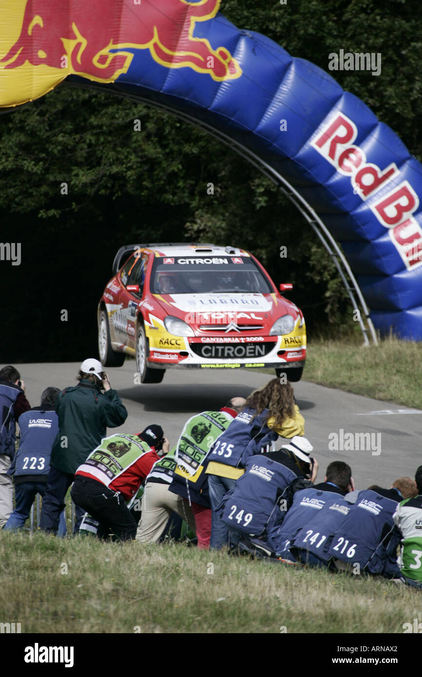 WRC Rallye WM Germania, numero 2, Daniel Sordo / E Foto Stock