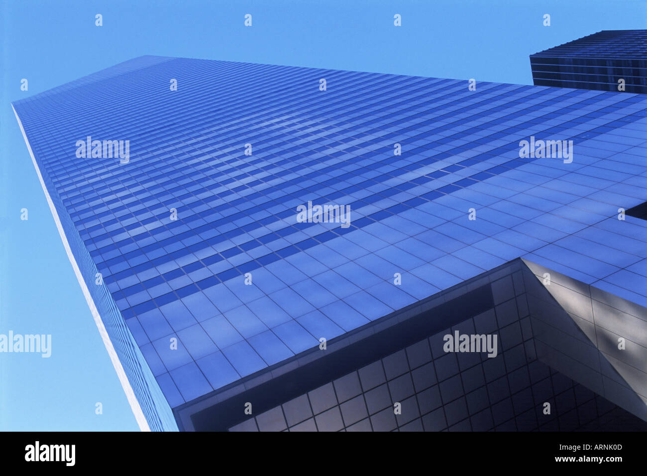 USA New York City Citigroup Center sede centrale a Midtown Manhattan. Un elegante e moderno edificio per uffici di grattacieli designato punto di riferimento nel 2016 Foto Stock