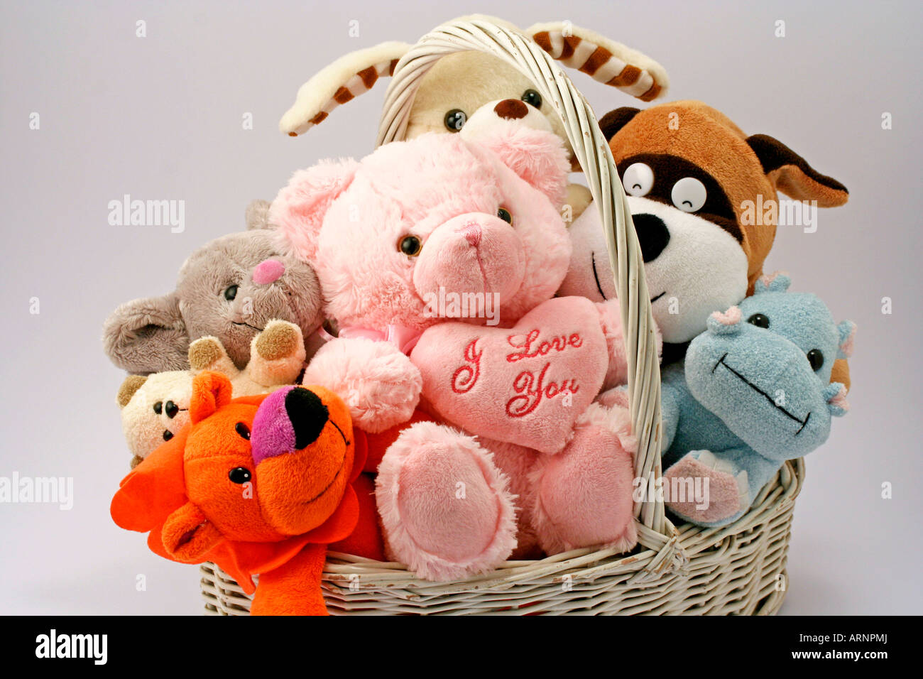 Giocattoli farciti Foto Stock