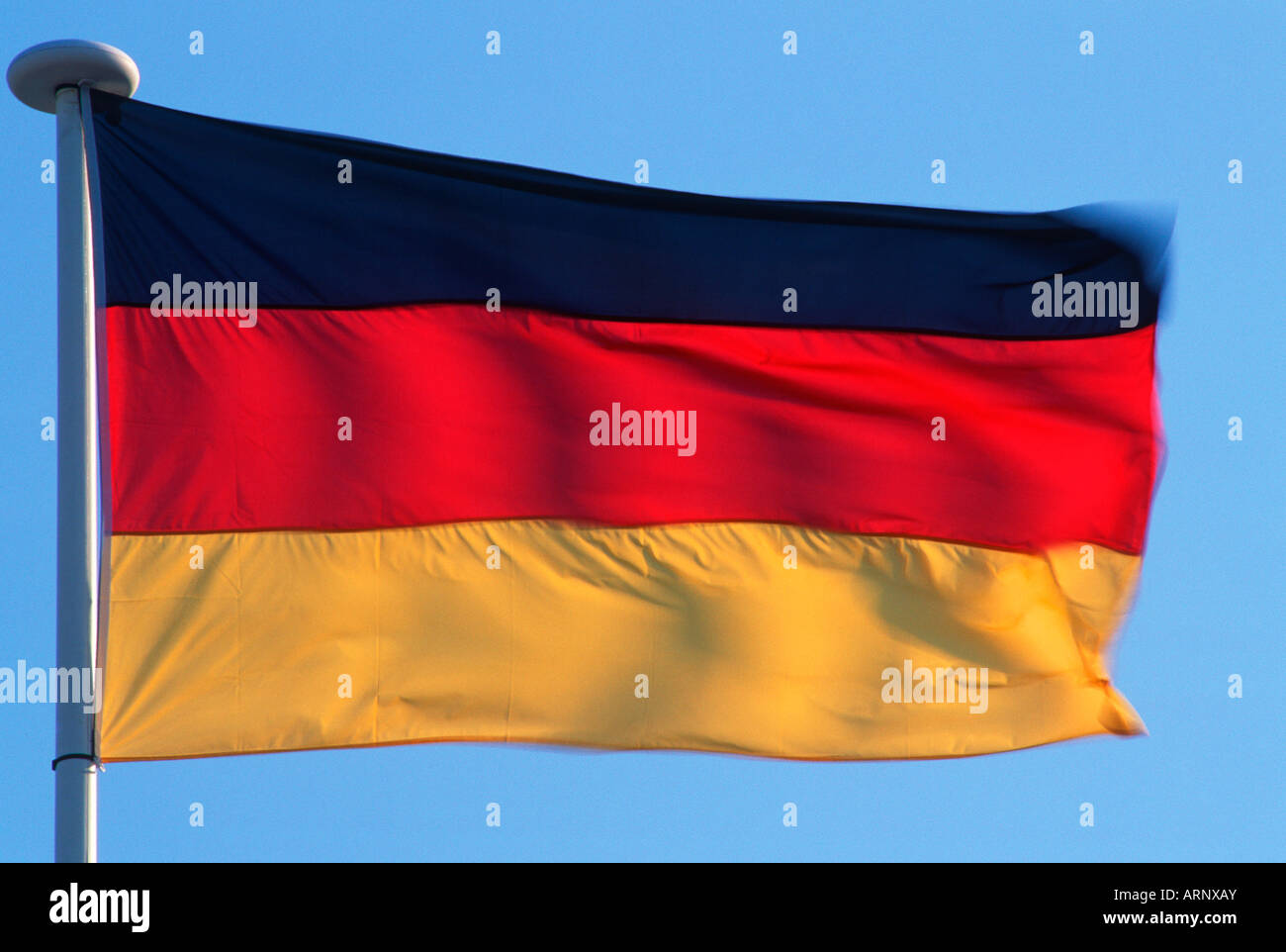 Bandiera della Germania Foto Stock