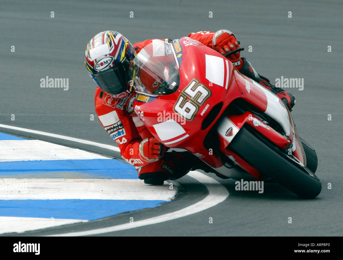 Loris Capirossi, Italiano Moto GP rider Foto Stock
