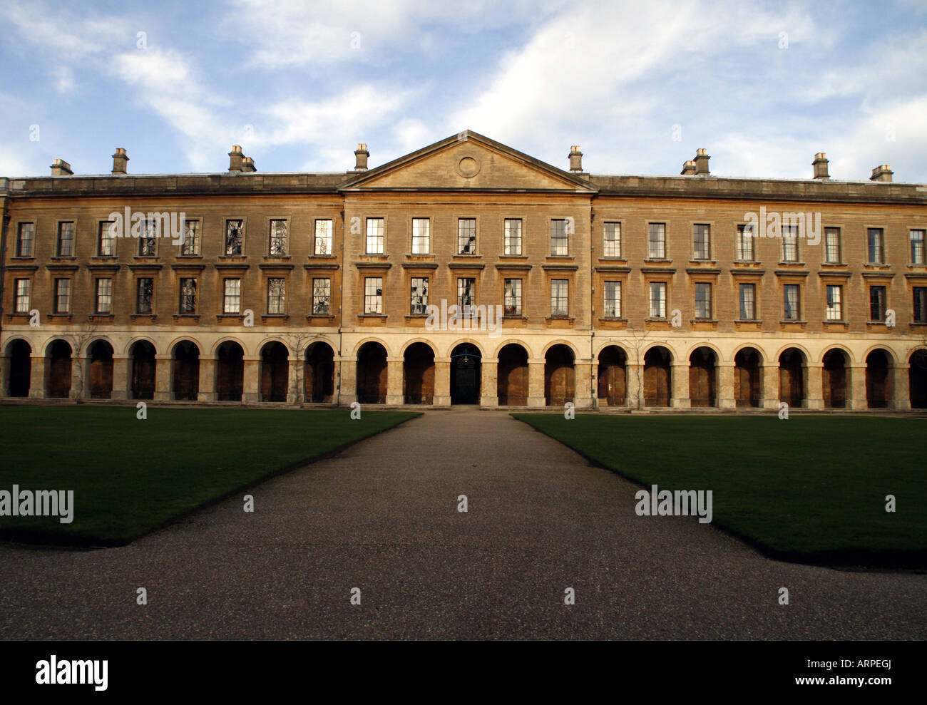 Residence studentesco, il Magdalen College di Oxford, Inghilterra Foto Stock