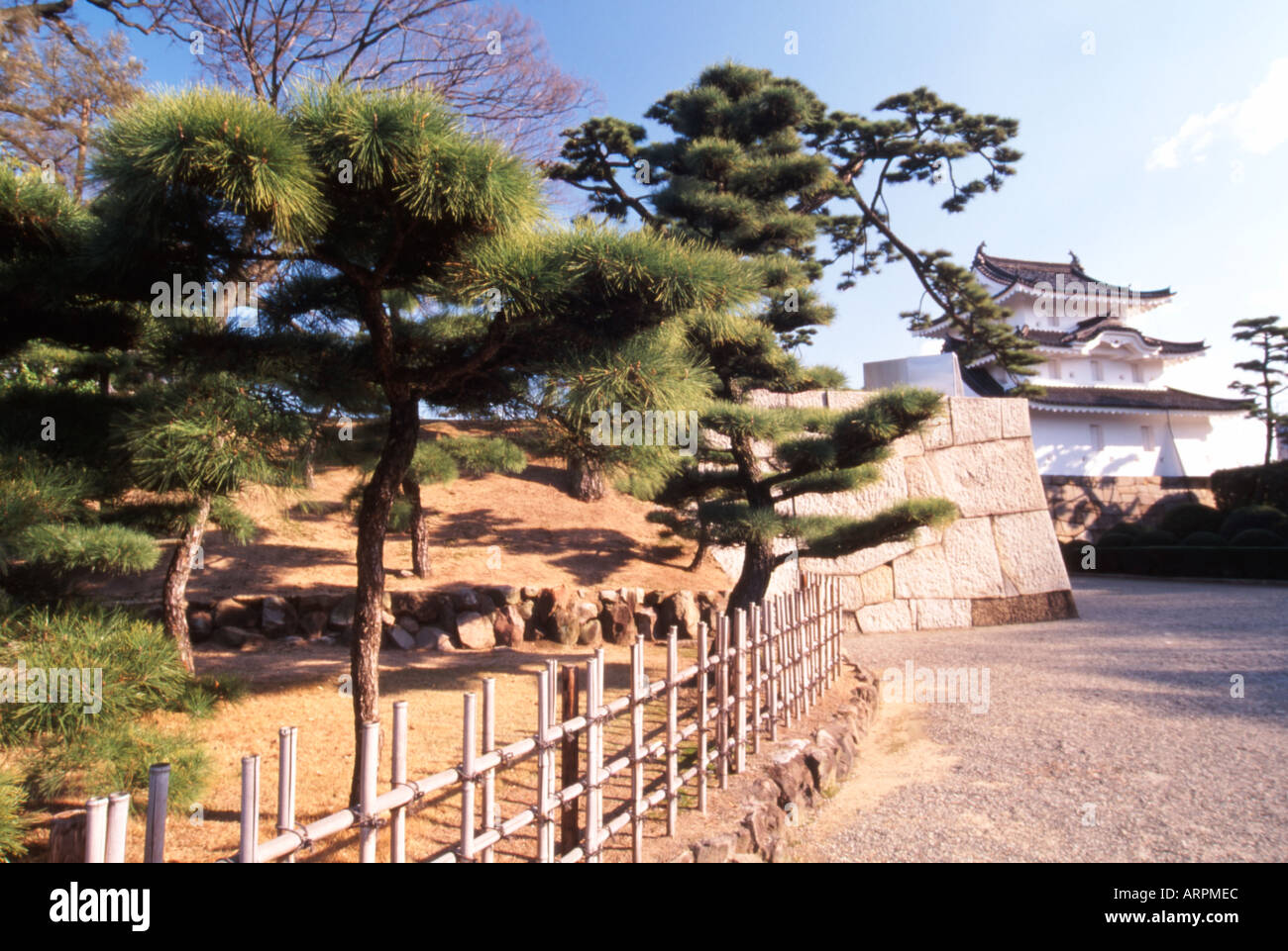 Takamatsu Castello Takamatsu City Shikoku Giappone Foto Stock