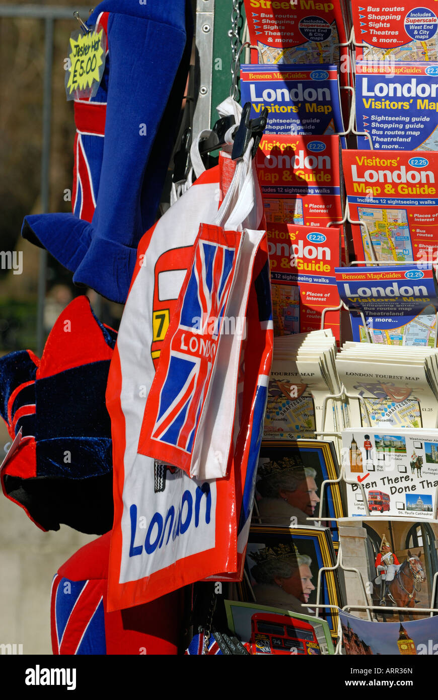 London Tourist doni Foto Stock