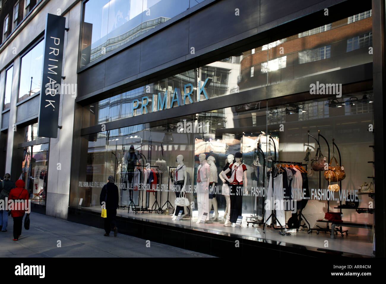 Primark negozio di vendita al dettaglio oxford street LONDON REGNO UNITO 2008 Foto Stock