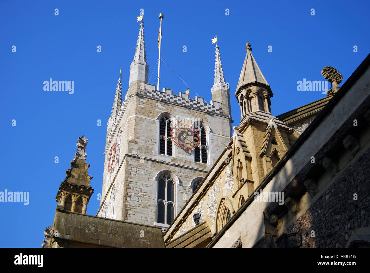 Southwark Cathedral, Southwark, The London Borough of Southwark, Greater London, England, United Kingdom Foto Stock