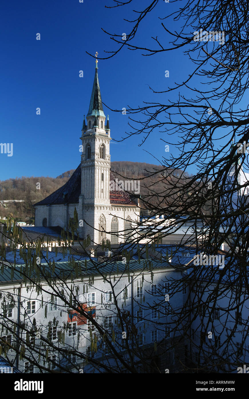 Chiesa Salzberg Austria Foto Stock