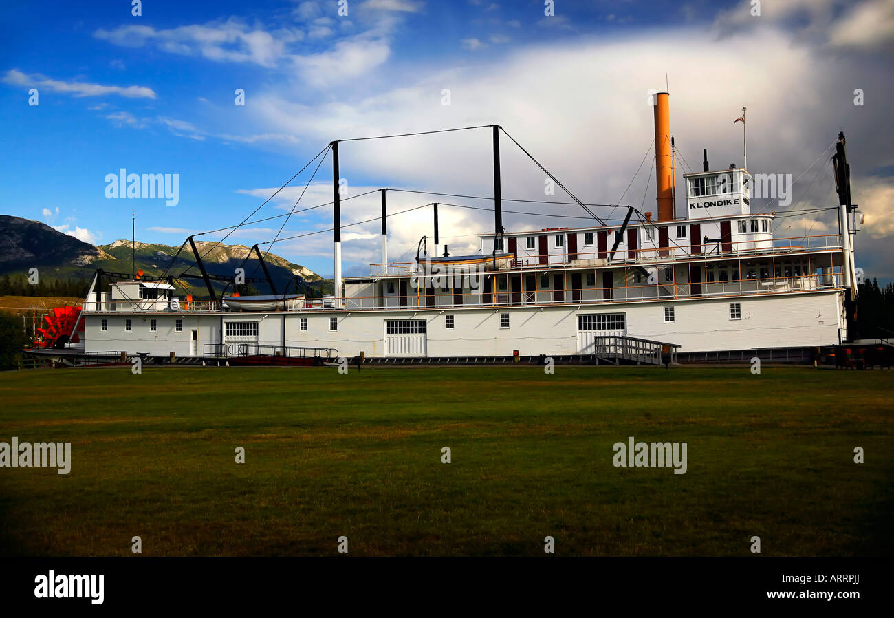 Klondike Battello a Vapore White Horse City Yukon Canada Foto Stock
