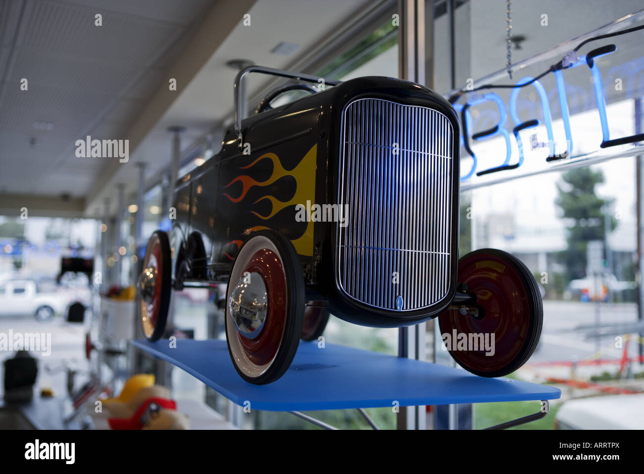 Bambino modello di dimensioni di 1932 Ford Deuce Coupe Foto Stock