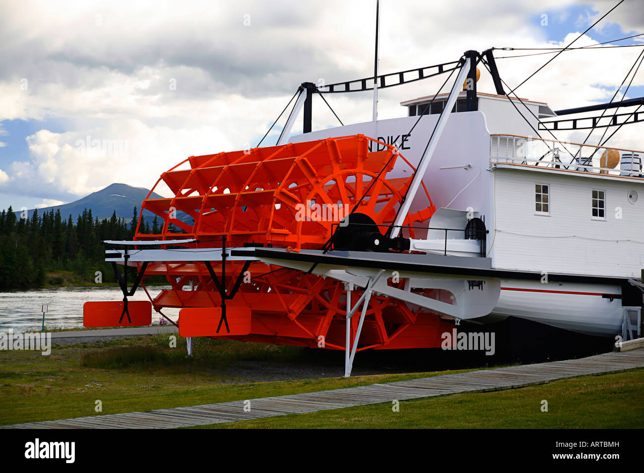 Klondike Battello a Vapore White Horse City Yukon Canada Foto Stock