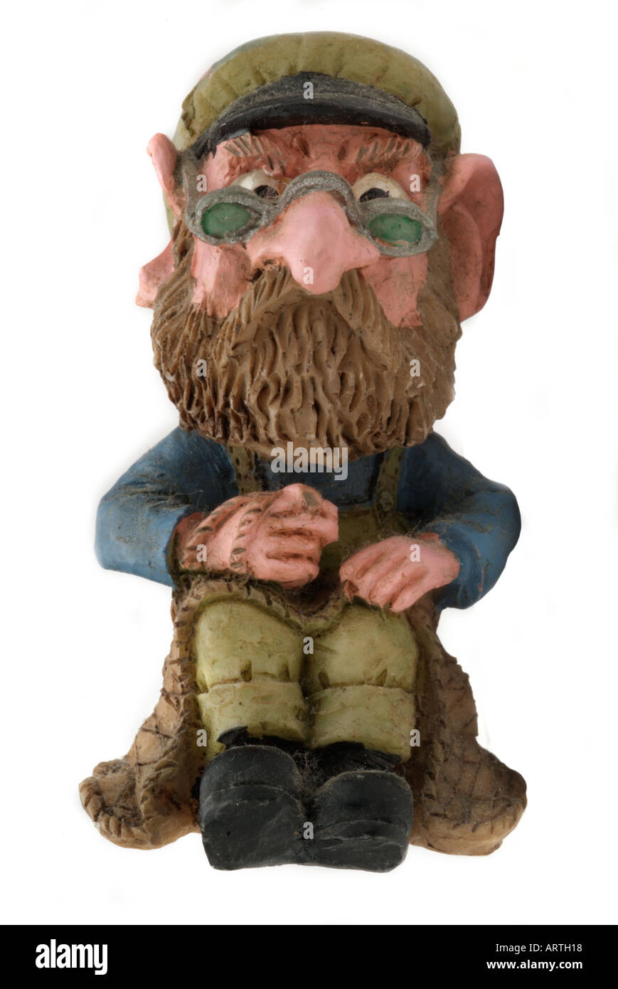 Miniatura intonaco dipinto personaggio cartoon figura il modello England Regno Unito Regno Unito GB Gran Bretagna UE Unione europea EUROPA Foto Stock