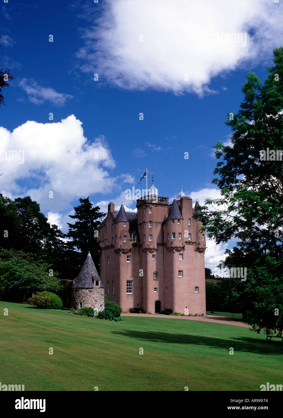 Regno Unito Scozia Grampian Aberdeen- shire Craigievar Castle Foto Stock