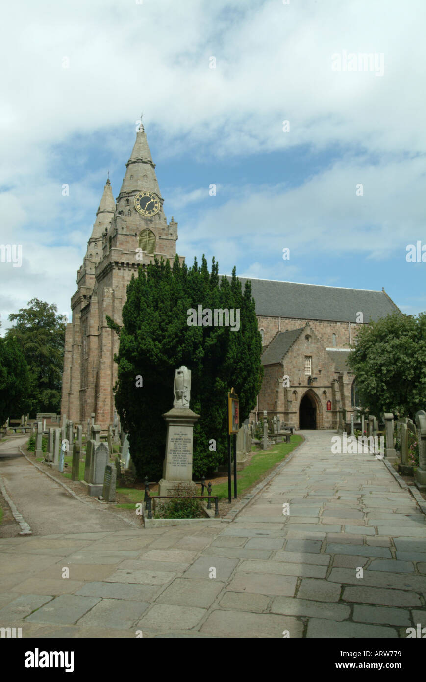 Chiesa cattedrale di St Machar Aberdeen Scotland Foto Stock