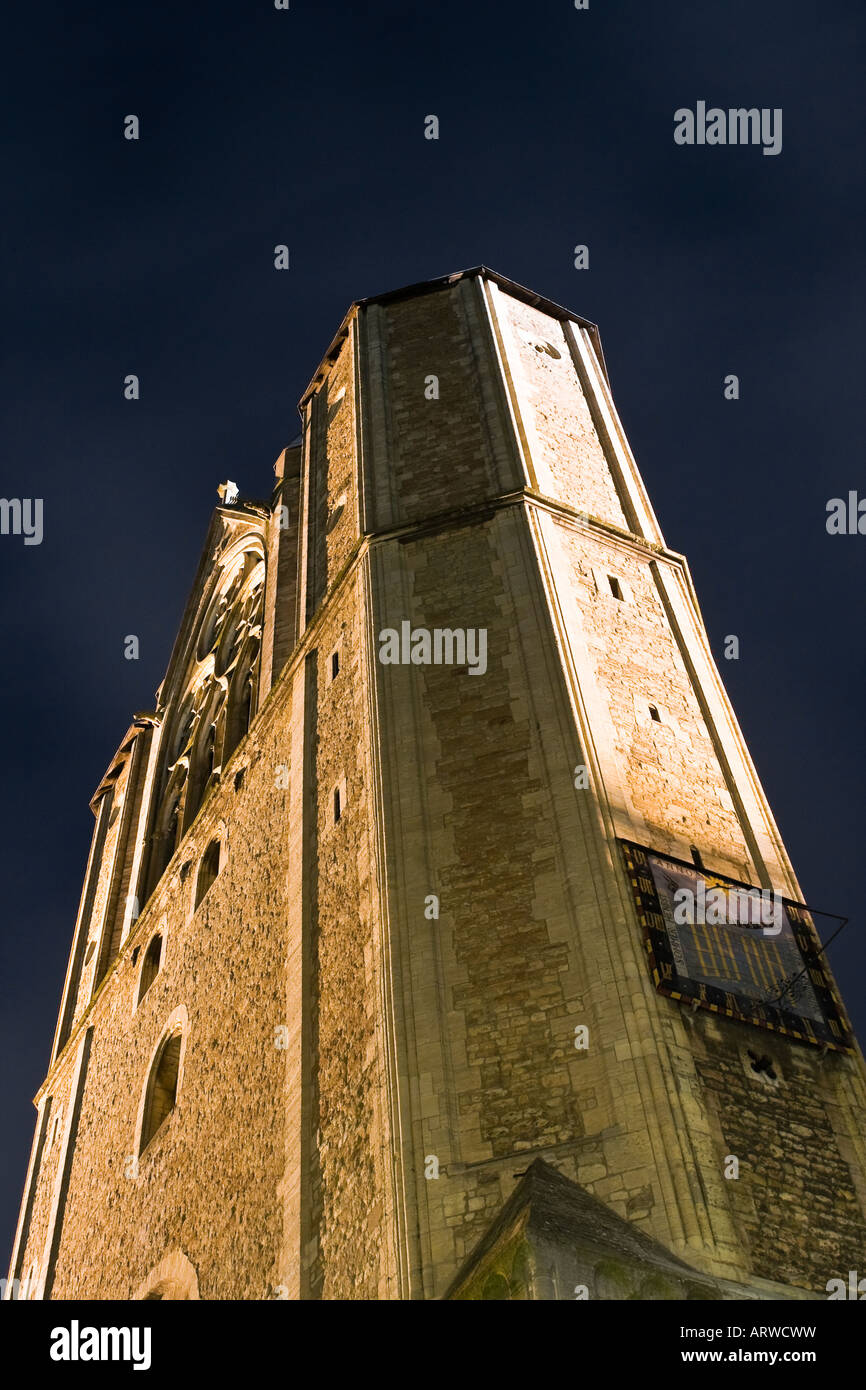 Il campanile di San Biagio cattedrale nel cuore di Braunschweig Bassa Sassonia Germania Foto Stock