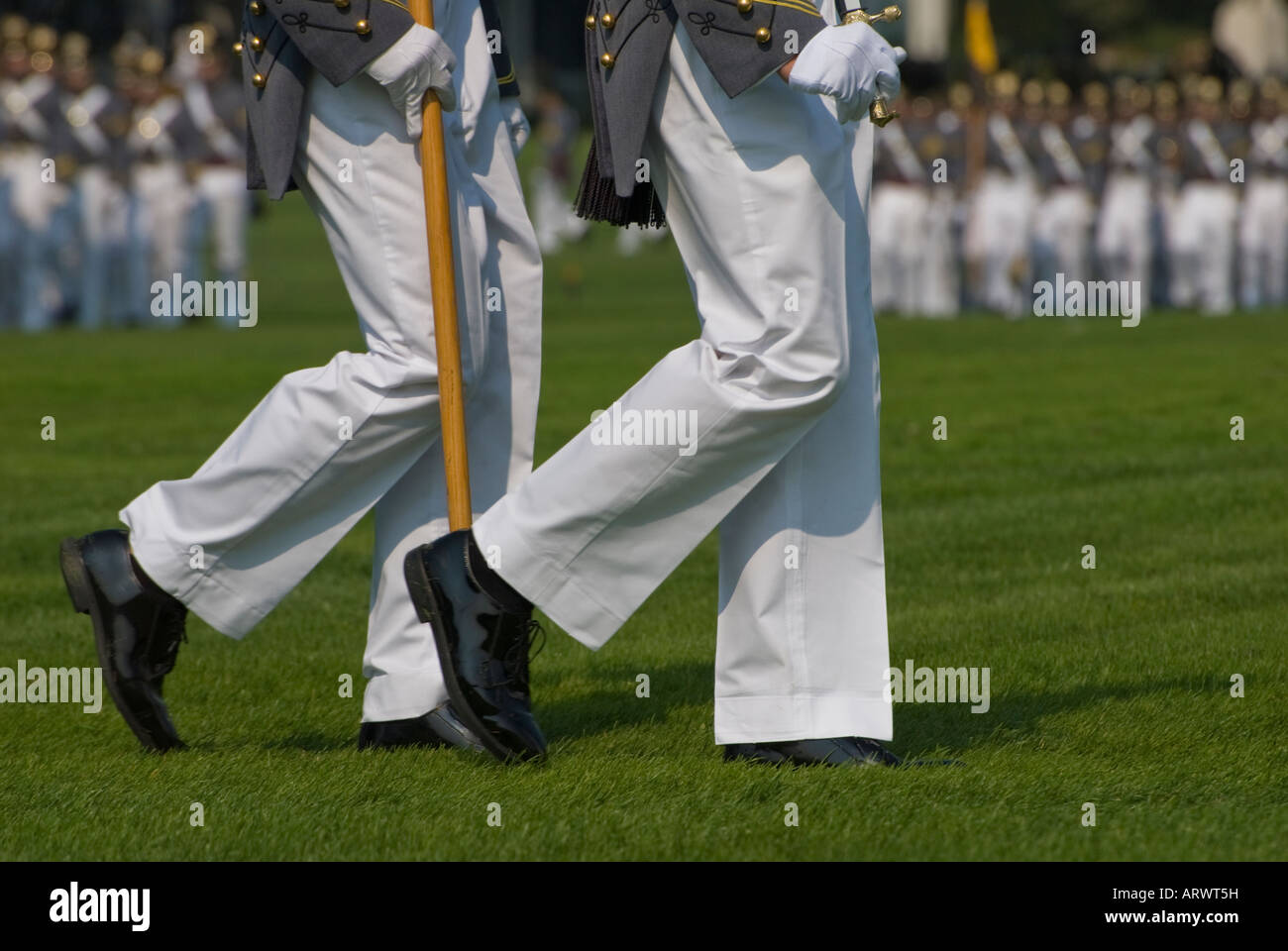 Militare di West Point Parade Foto Stock