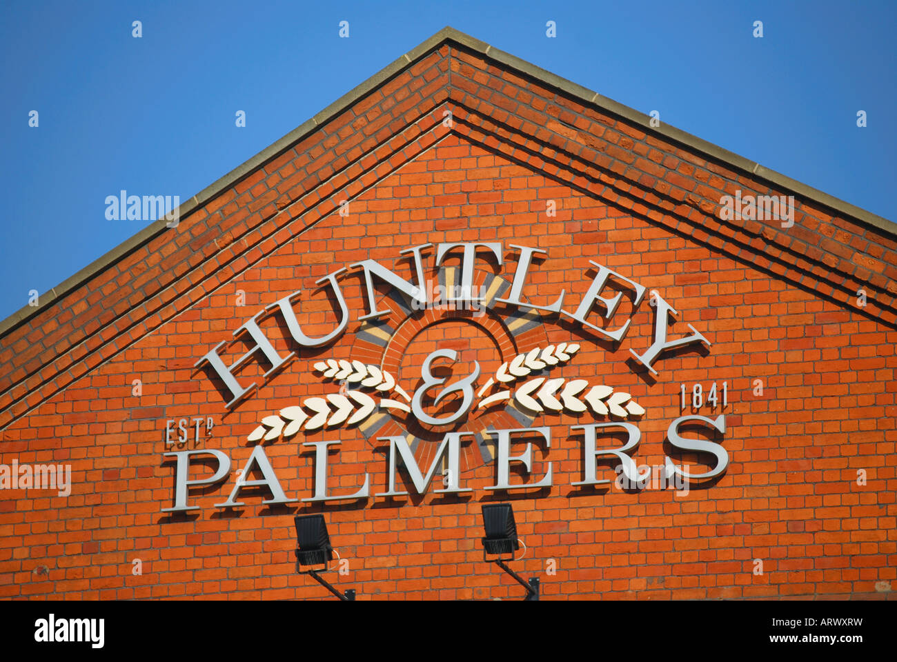 "Huntley & Palmers' edificio, Reading, Berkshire, Inghilterra, Regno Unito Foto Stock