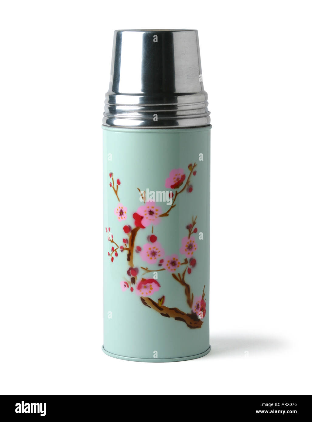 Pallone cinese contro uno sfondo bianco Foto Stock