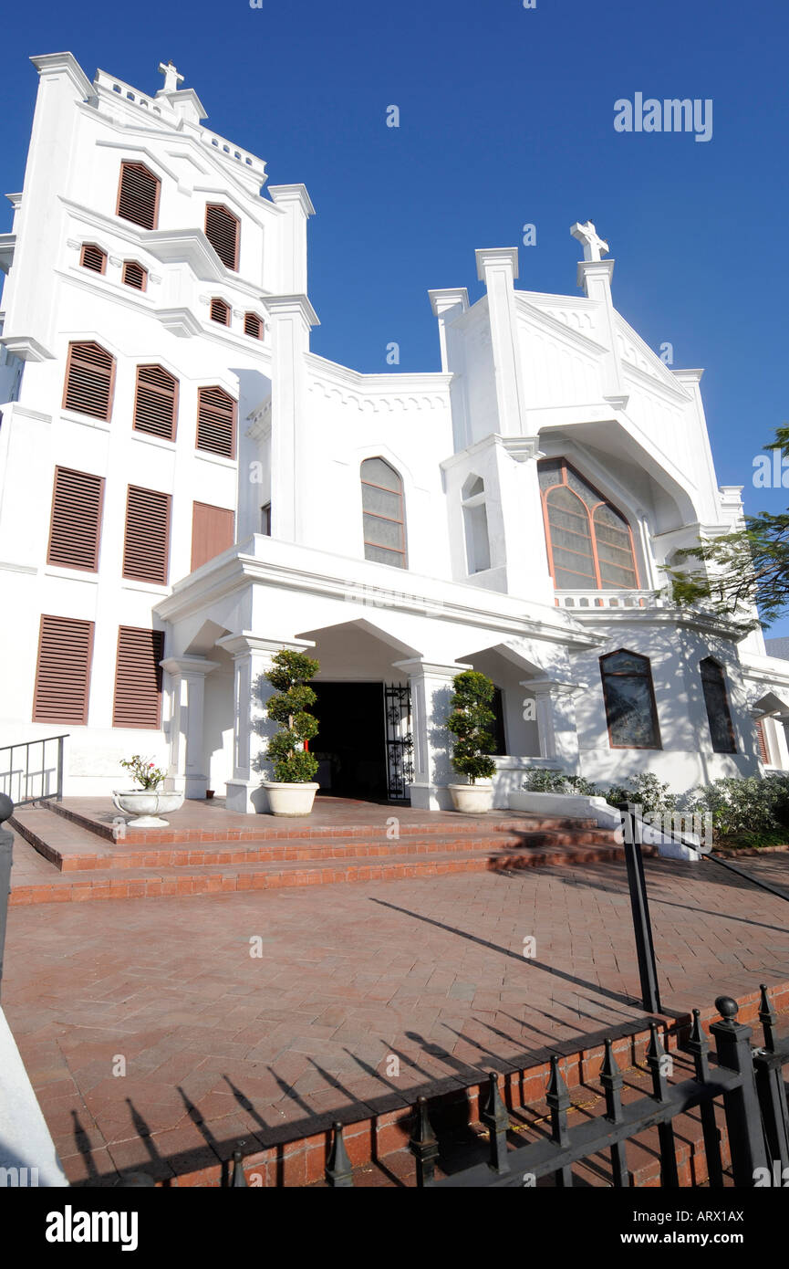 St Pauls chiesa episcopale del 1832 nel centro di Key West Florida Foto Stock