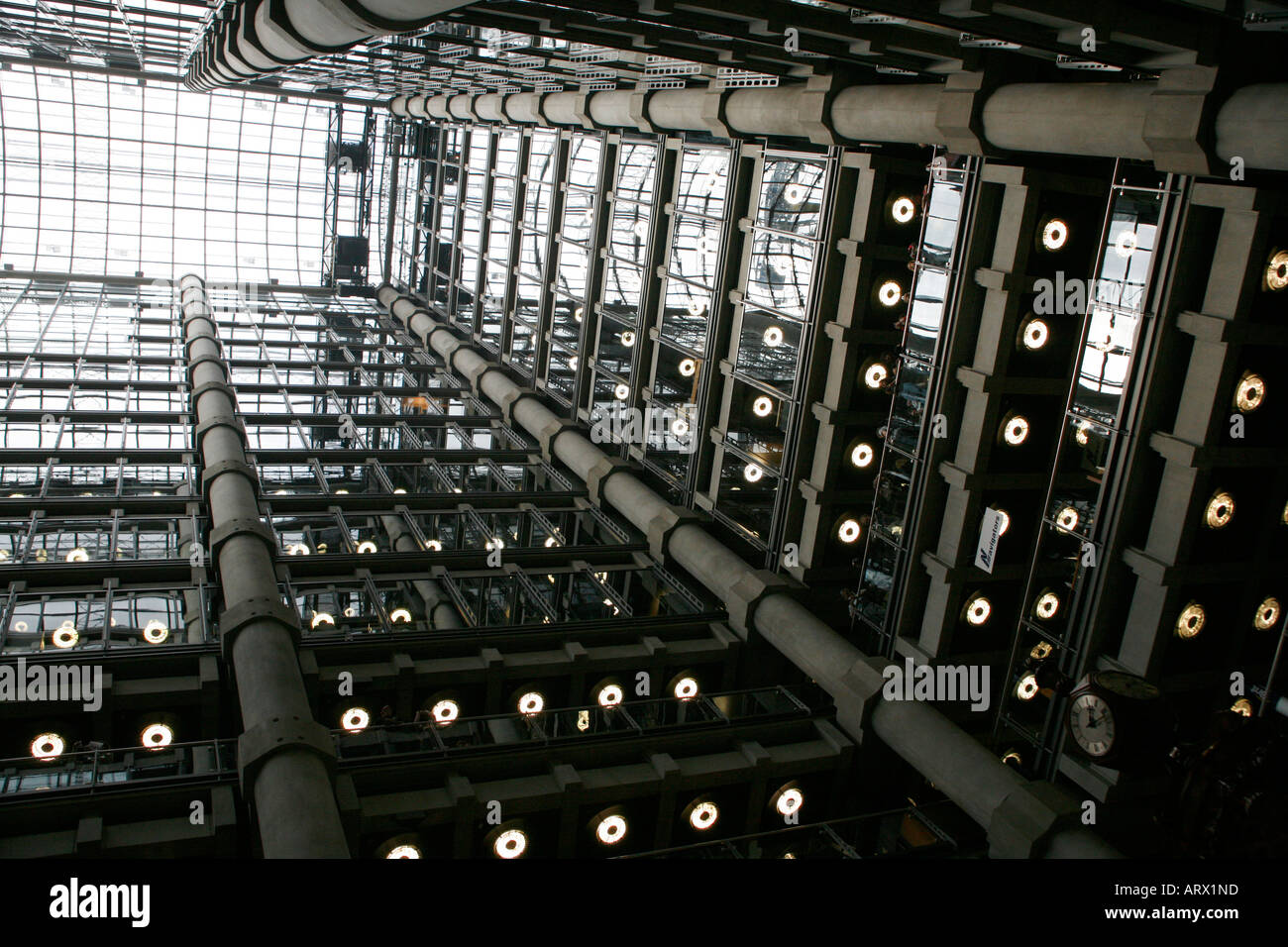 Il Lloyds Building, un Lime Street, Londra Foto Stock