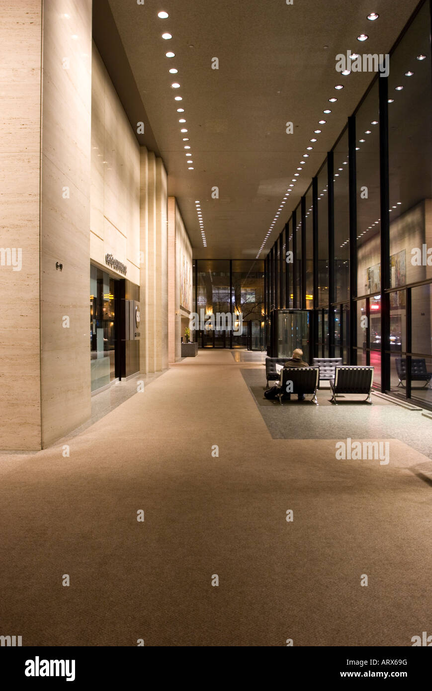 Toronto Dominion Bank Lobby Tower - Toronto - Canada Foto Stock