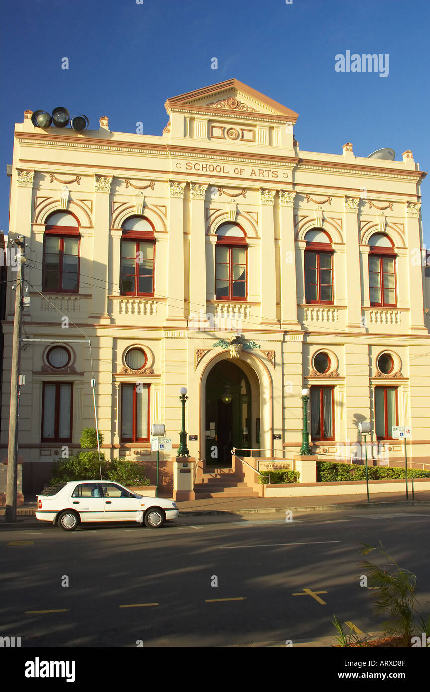 Scuola storica del Palazzo delle Arti Maryborough Queensland Australia Foto Stock