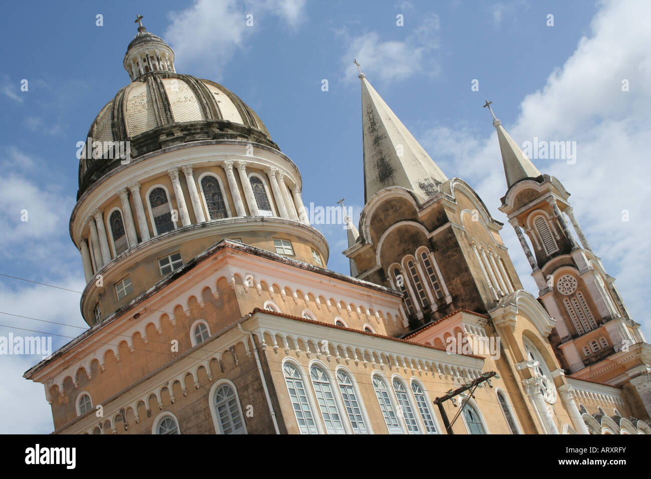 Baslica cattedrale San Marino è l'icona di Ilheus, Brasile, Sud America Foto Stock