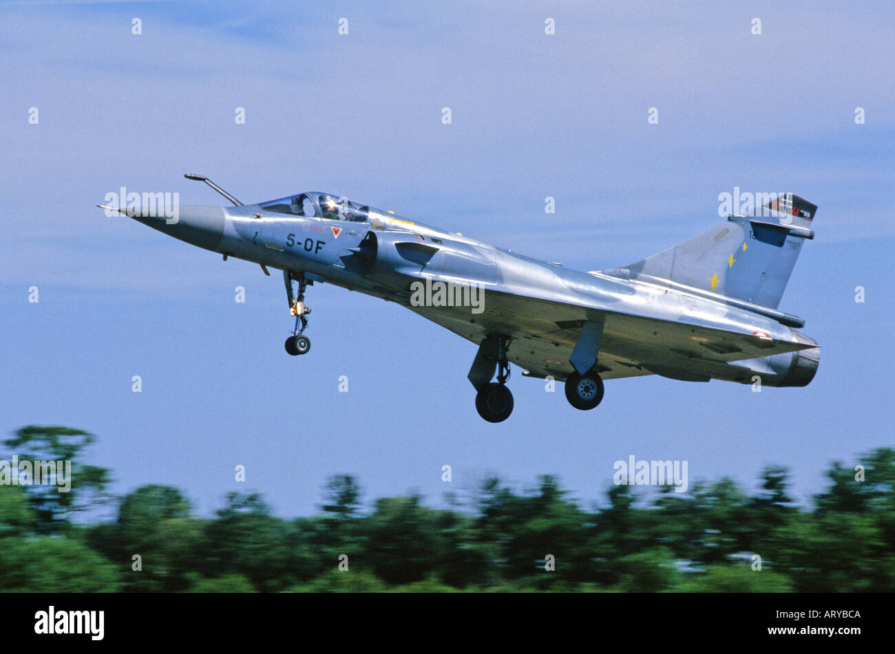 Francese Air Force Mirage2000 degli aerei da caccia Foto Stock