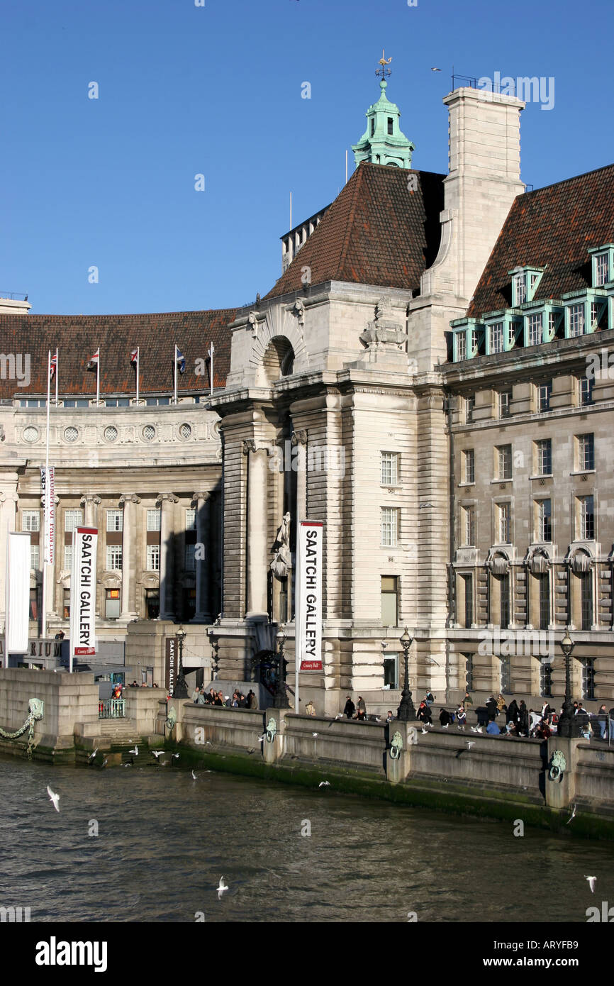 Il London Aquarium nella County Hall Westminster Londra Inghilterra Foto Stock