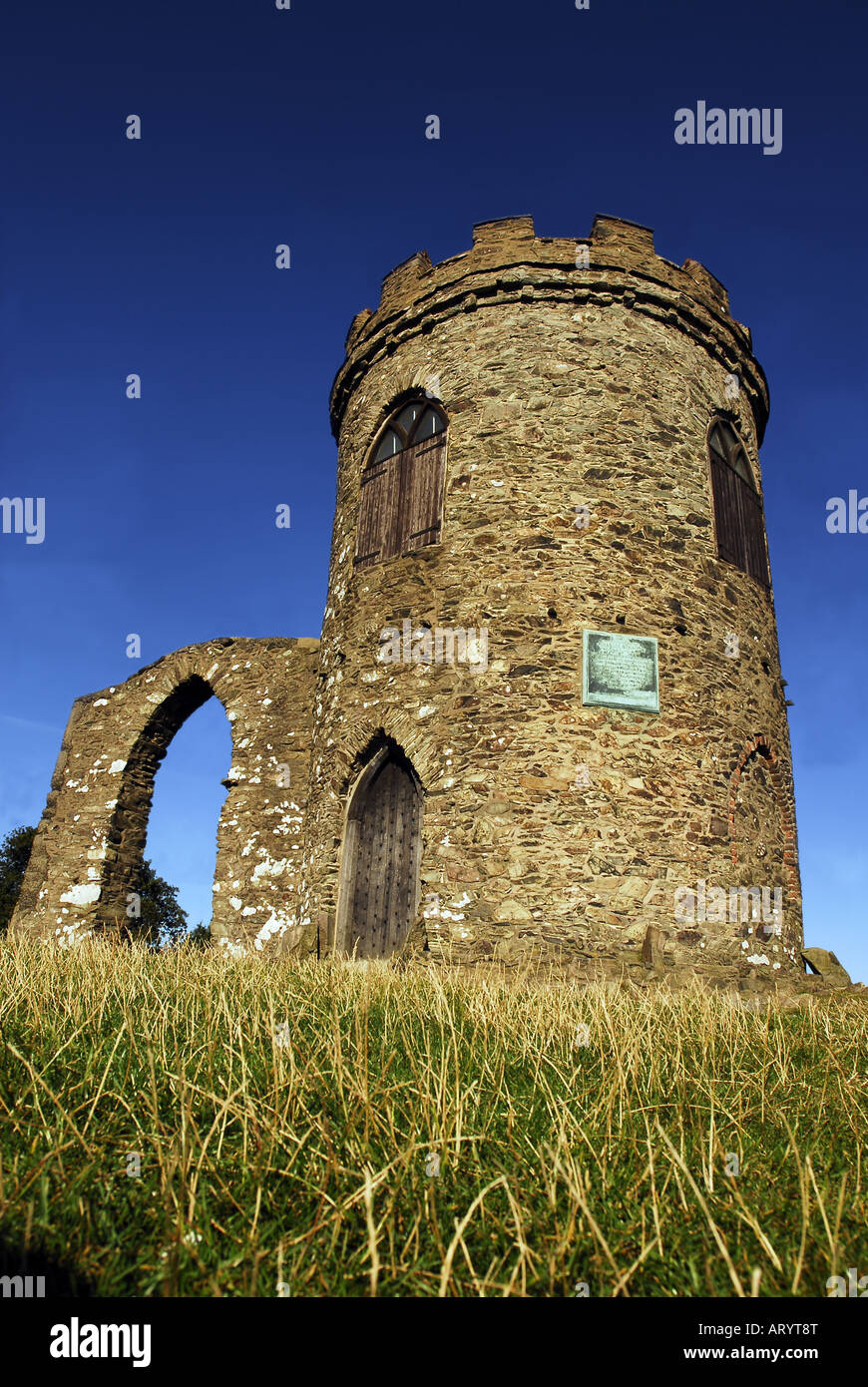 Glenfield Lodge Park, Old John Tower, Leicester, Leicestershire, Inghilterra Foto Stock