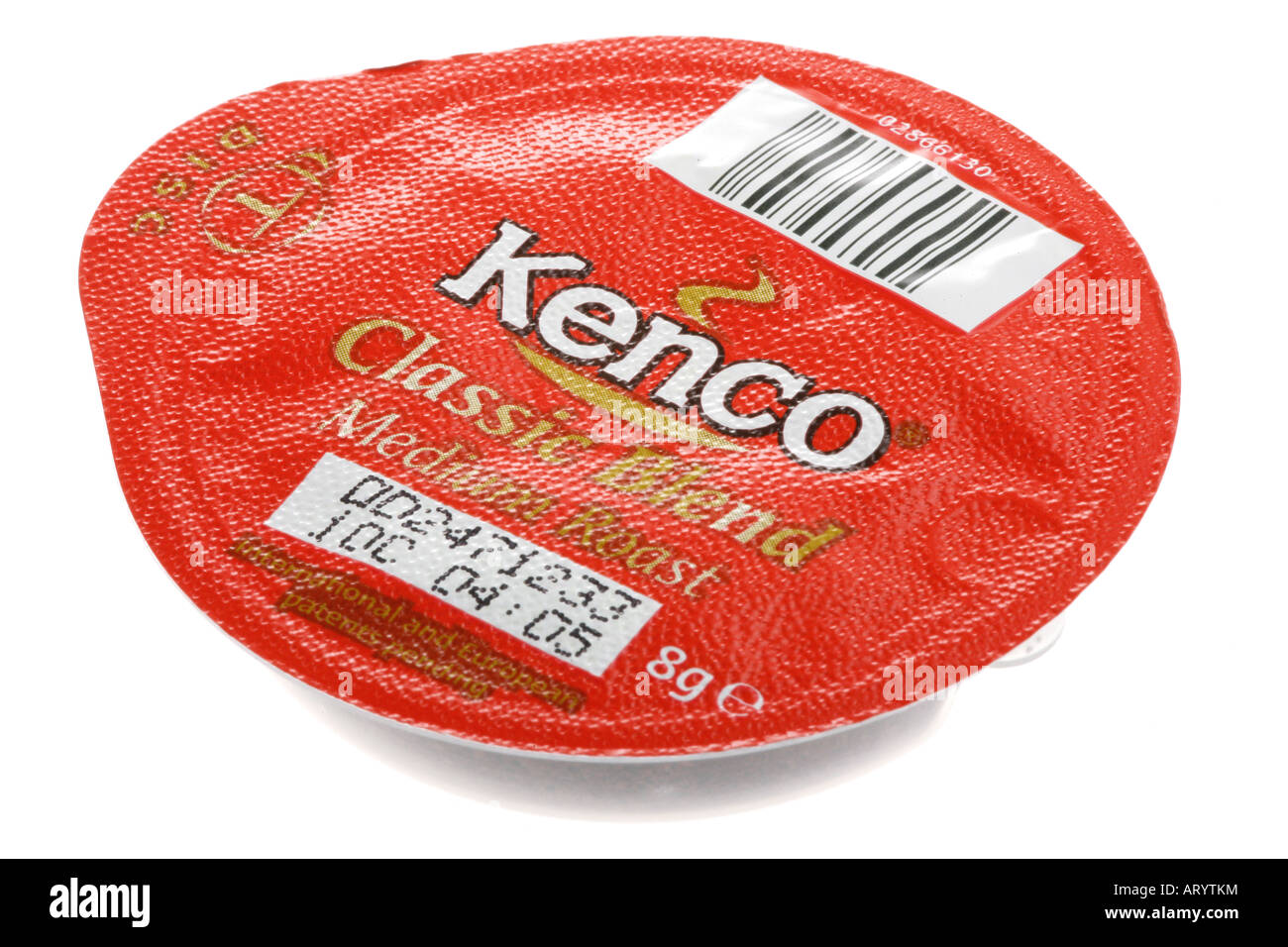 Il caffè istantaneo pod Foto Stock