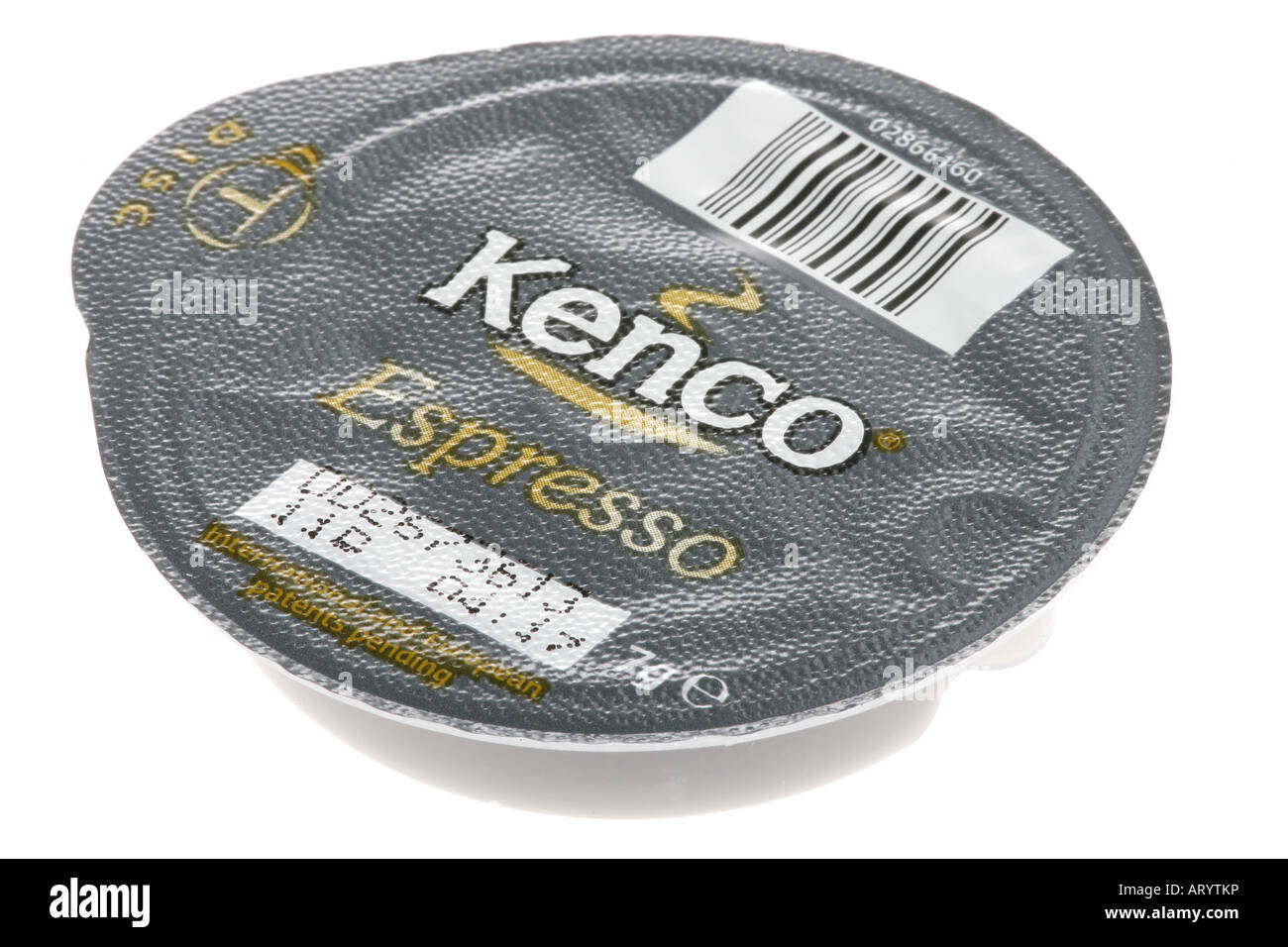 Instant caffè espresso pod Foto Stock