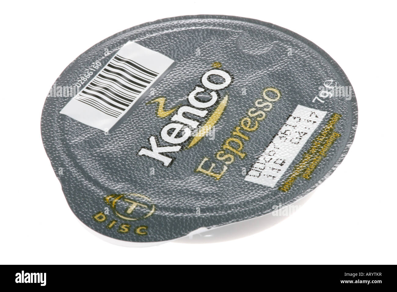 Instant caffè espresso pod Foto Stock