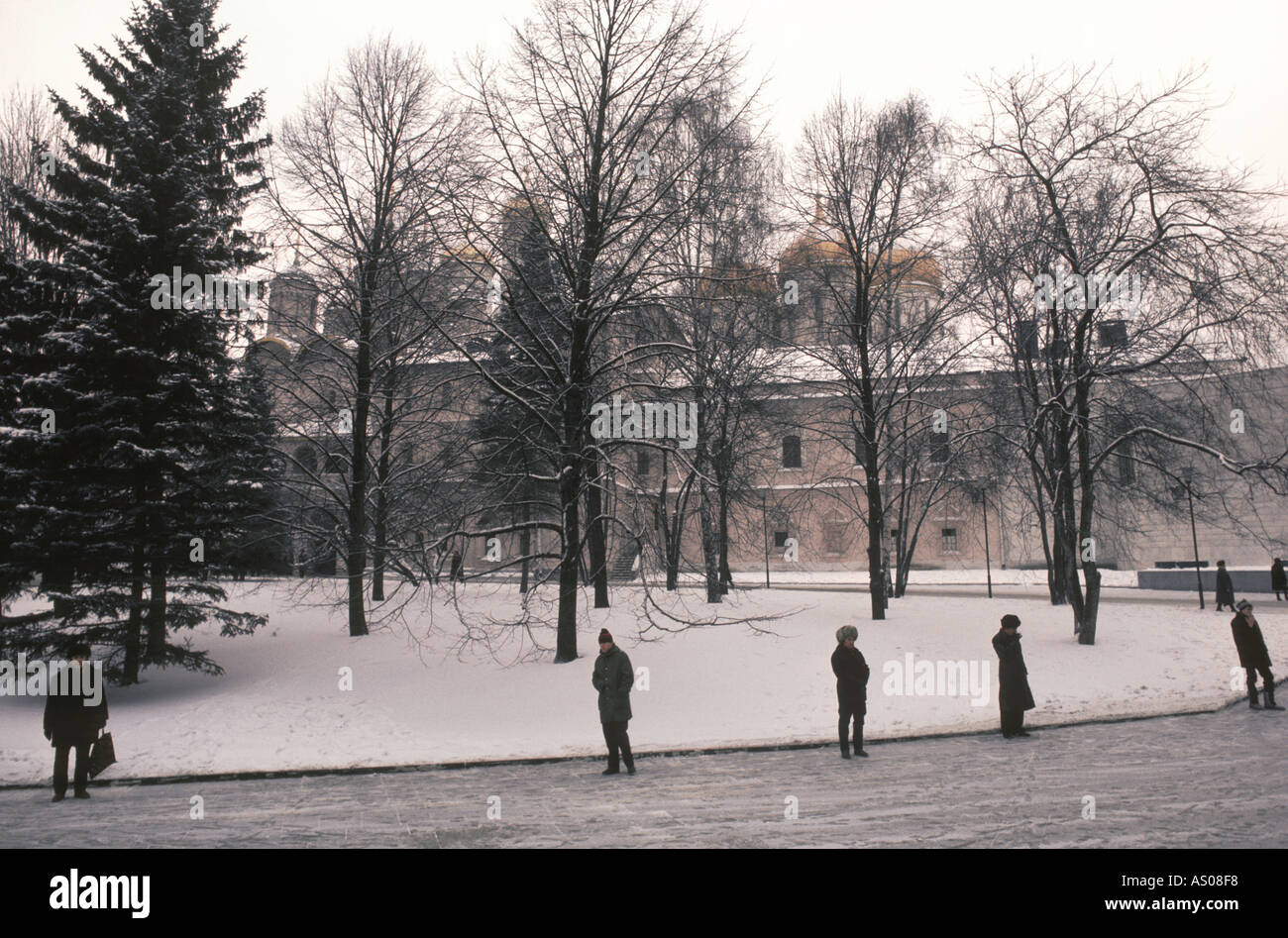 Il Cremlino di Mosca URSS 1986 Foto Stock