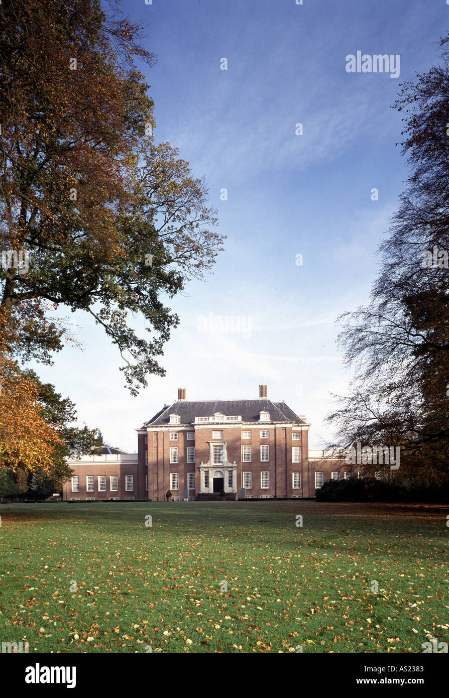 Zeist, Schloß, Gartenseite Foto Stock