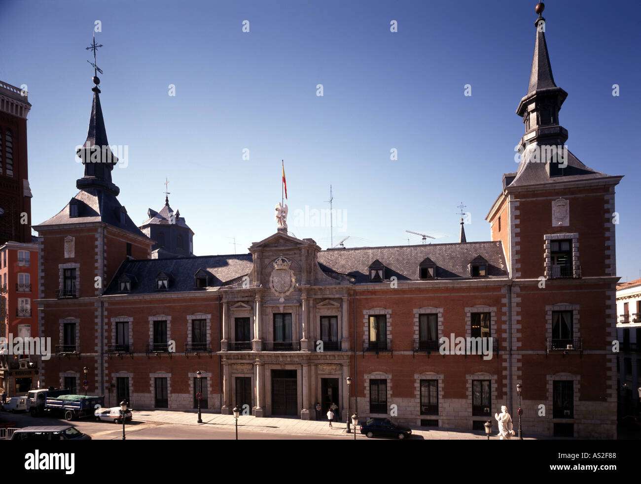 Madrid, Carcel de Corte, 1648-53 Juan Gómez de Mora Foto Stock