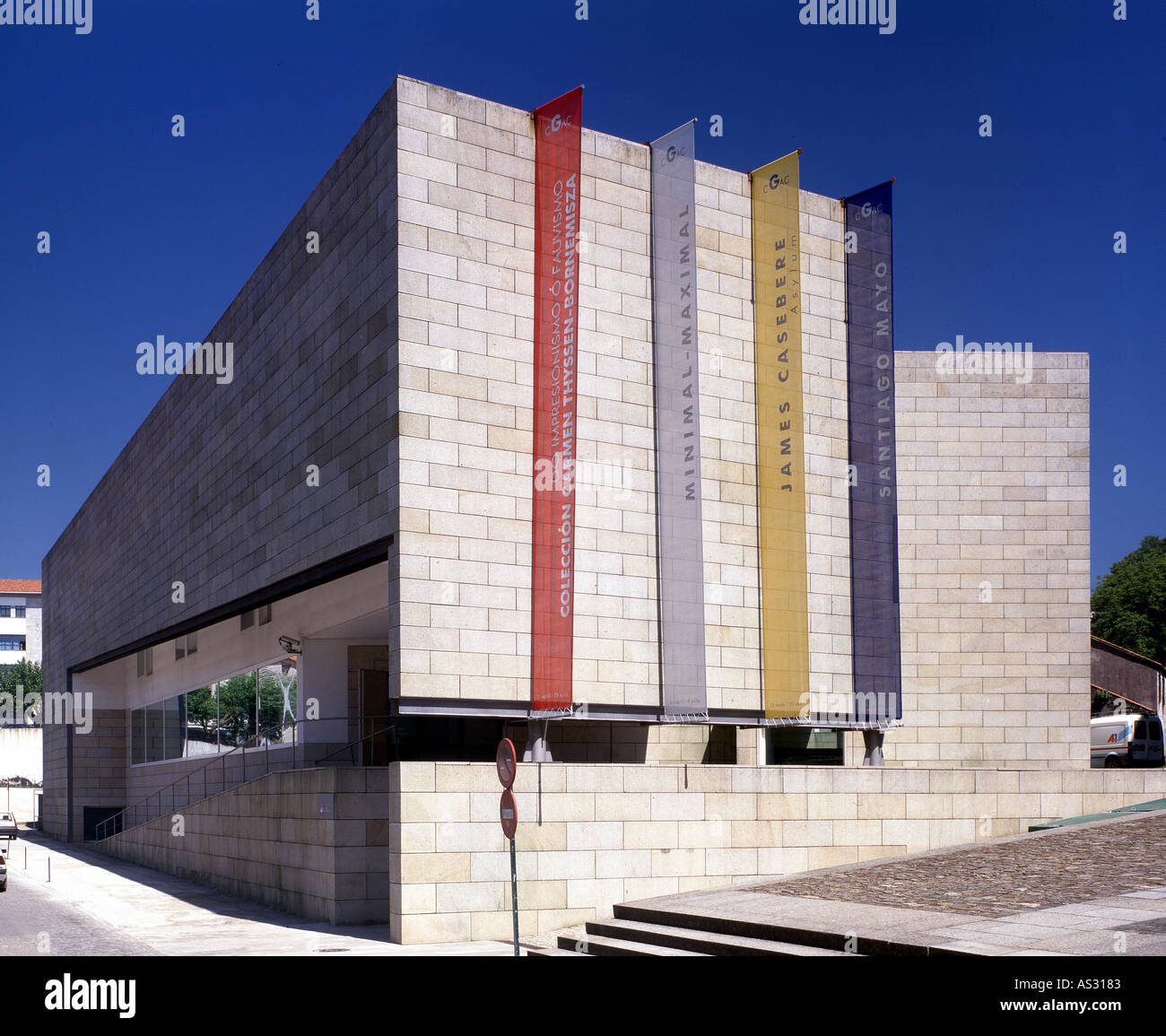 Santiago de Compostela, centro Gallego de Arte Contemporaneo Foto Stock