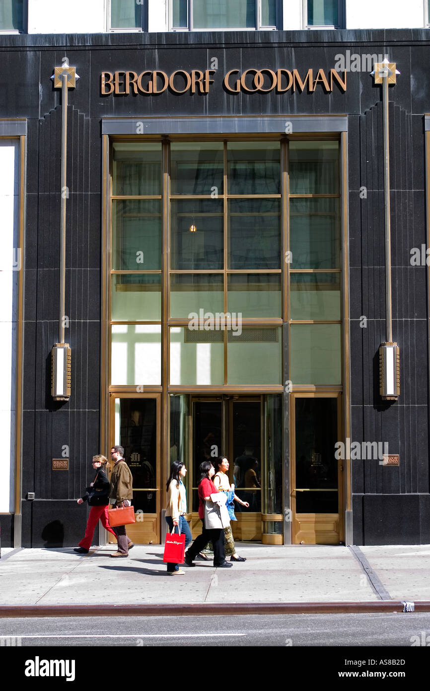 Bergdorf Goodman New York City Foto Stock