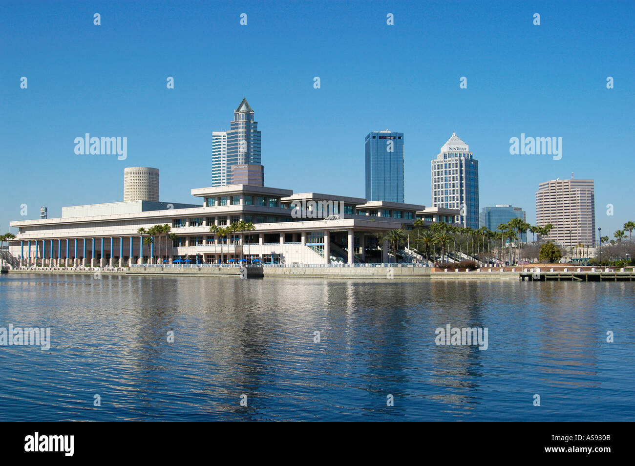 Tampa Florida Skyline Foto Stock