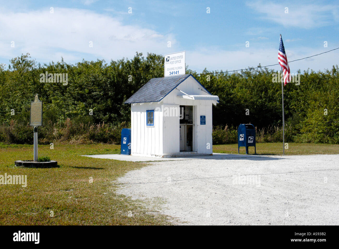 Più piccolo Post Office negli Stati Uniti Foto Stock