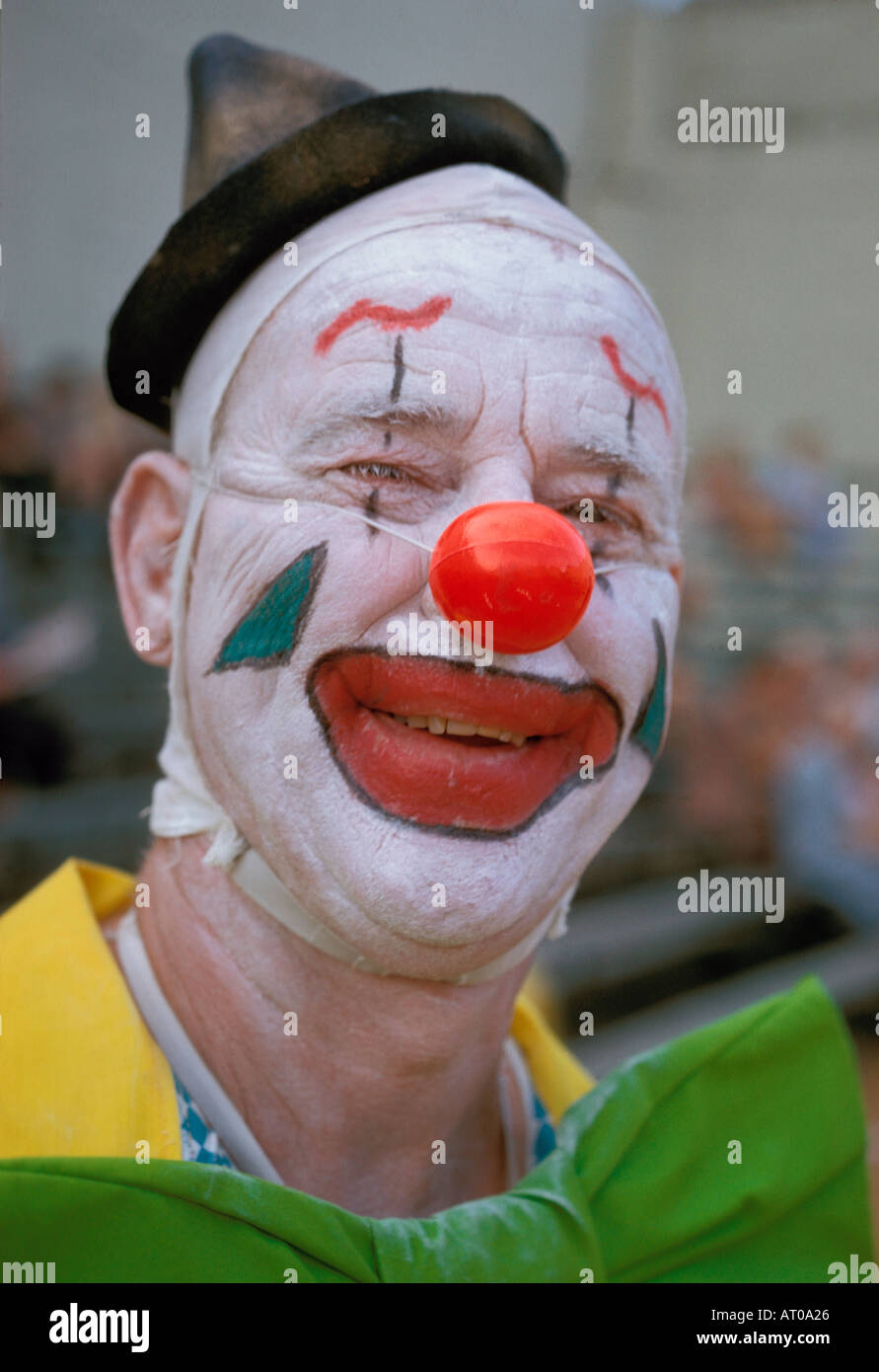 John Lindsay Clown Foto Stock