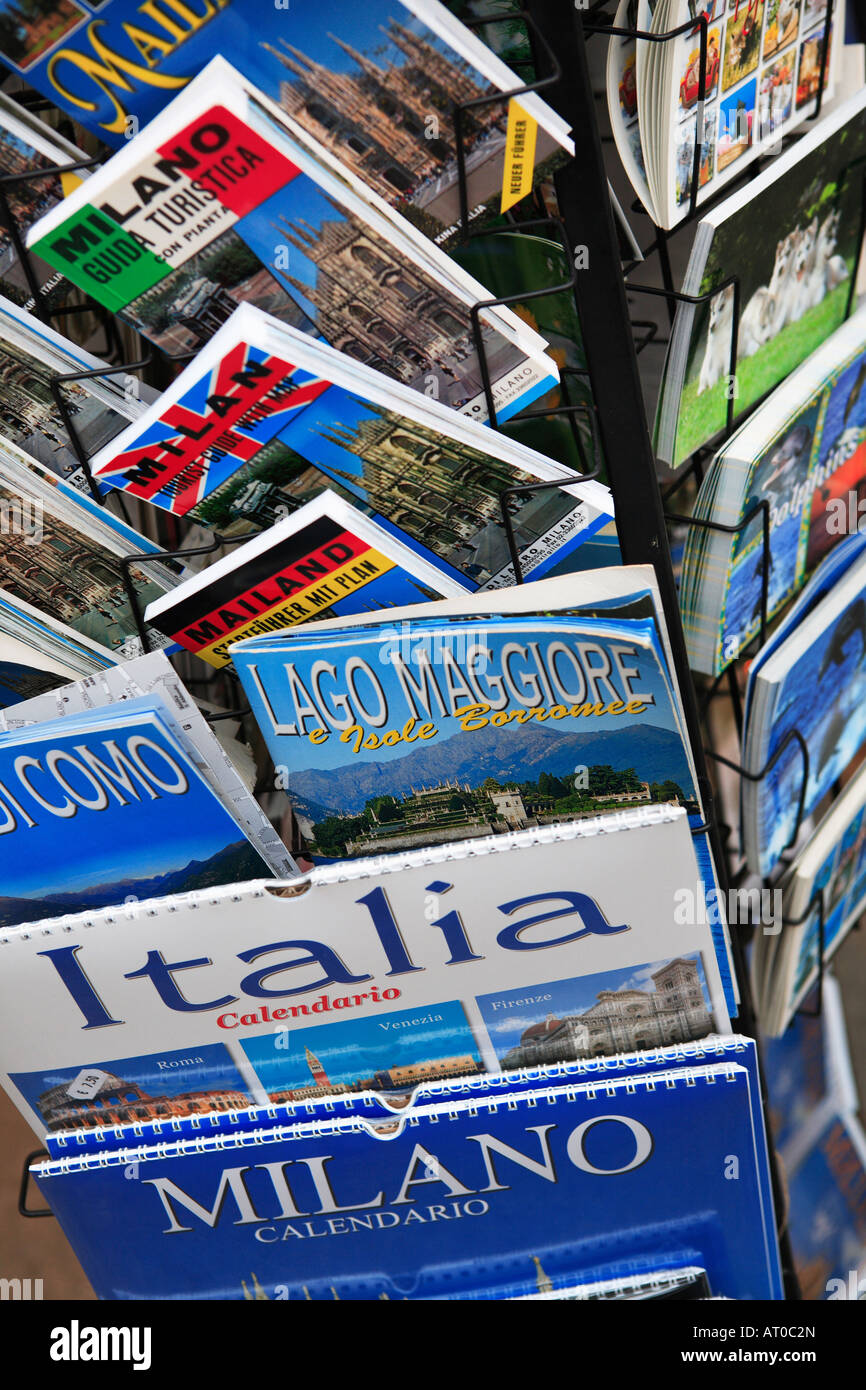 Milano mappe e calandre in vendita Milano Italia Foto Stock
