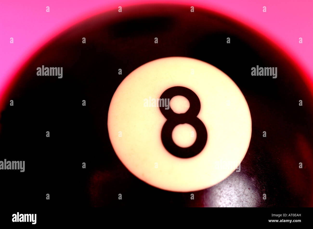 8, 8, a sfera nero, fortuna, bad, piscina, sfera, Foto Stock
