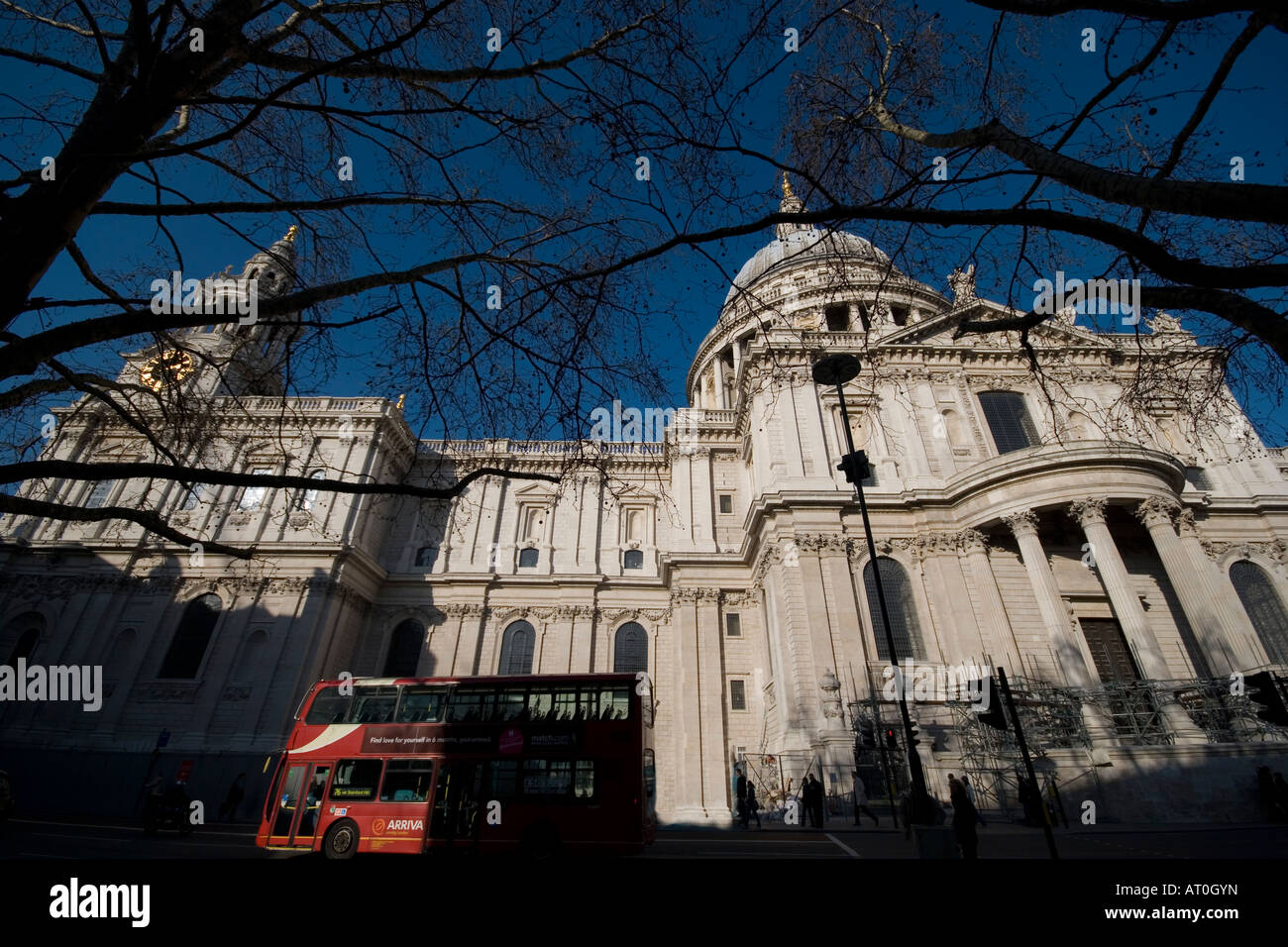 Saint Paul Cathedral, London, Regno Unito Foto Stock