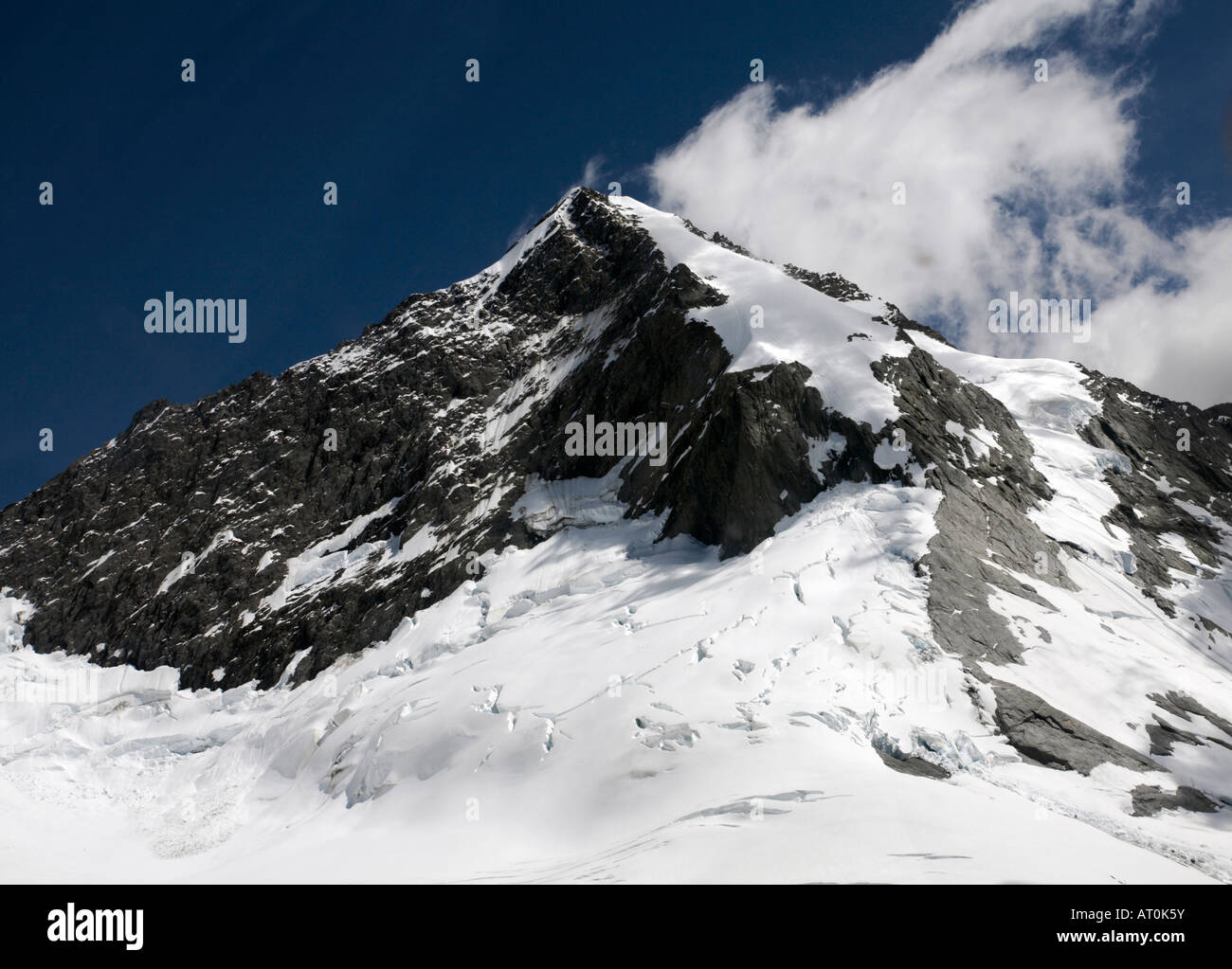 Cime del Monte aspiranti il Parco Nazionale di South Island, in Nuova Zelanda Foto Stock