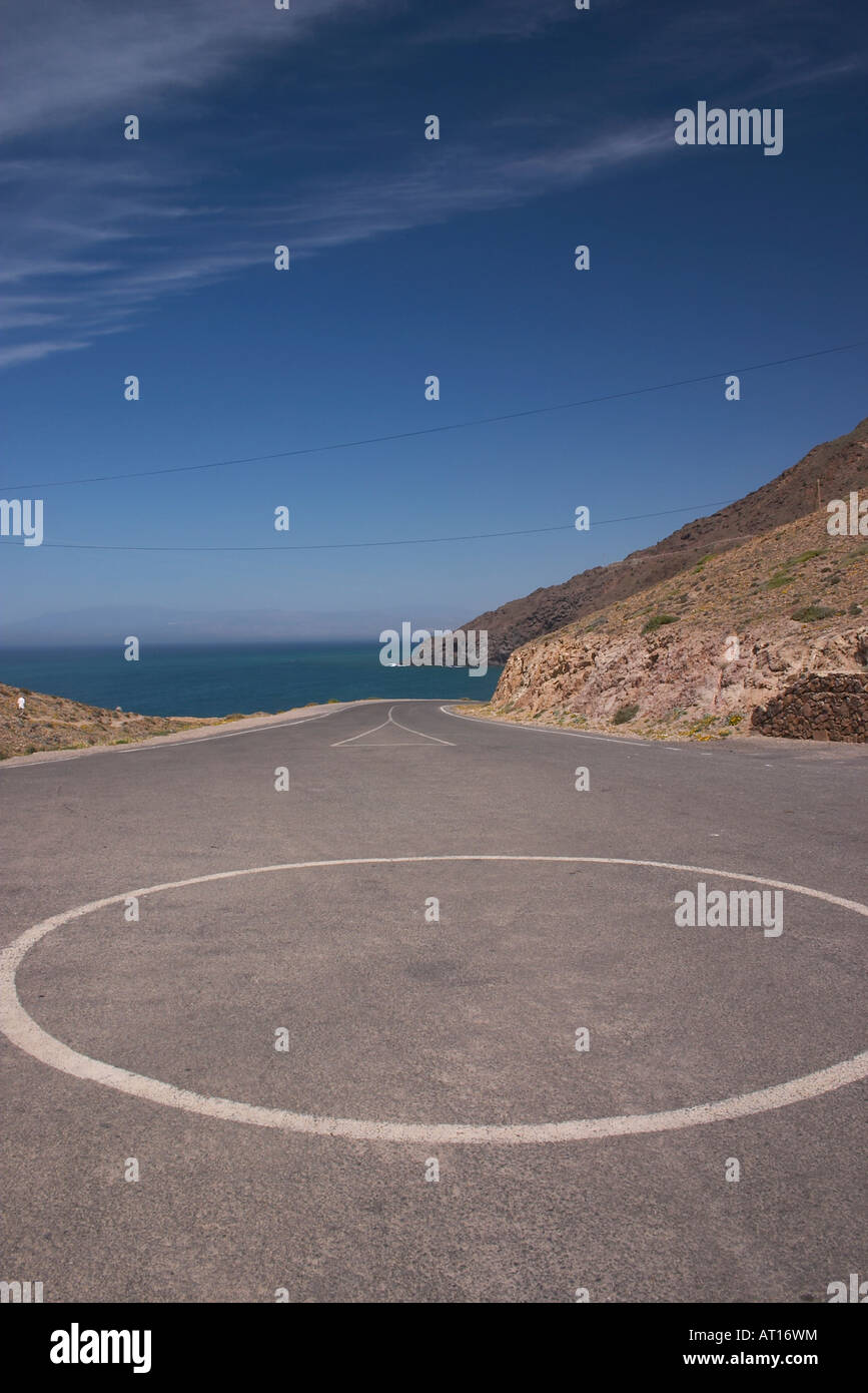 Il paesaggio intorno a Cabo de Gata Foto Stock