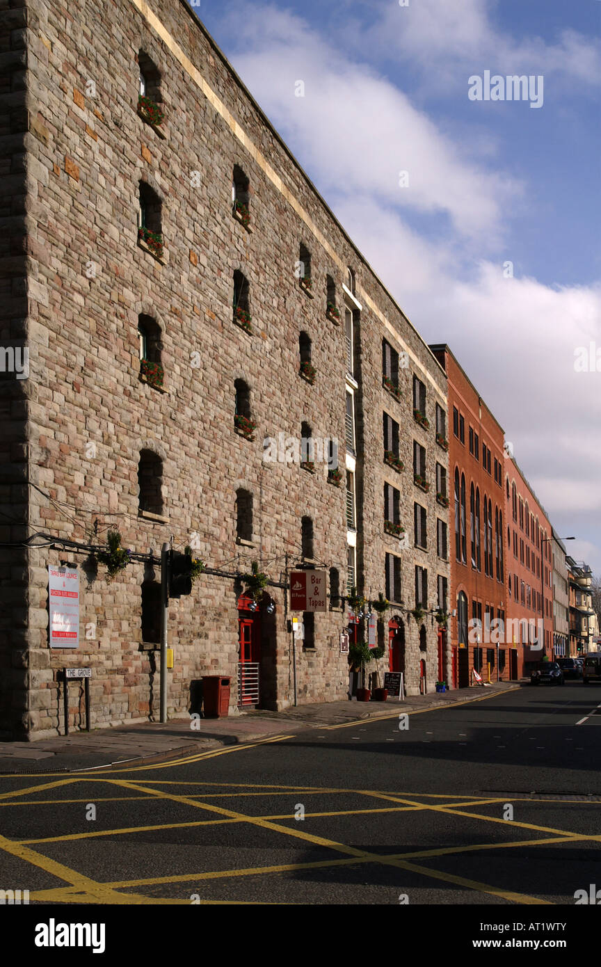 Il Grove il porto di Bristol Foto Stock